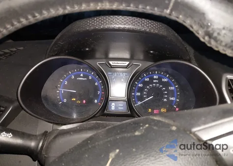 2013 Hyundai Veloster Turbo W/Blue from USA, damaged, VIN KMHTC6AE8DU153799